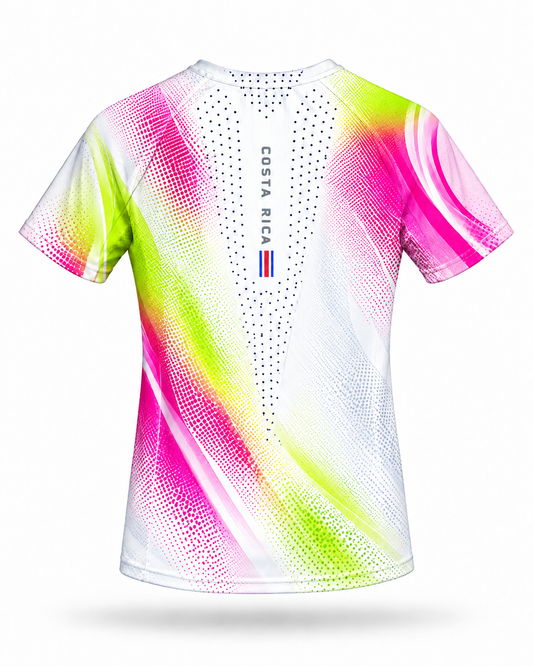 Camisa Manga Corta Explosión Neón | GMCR 2026