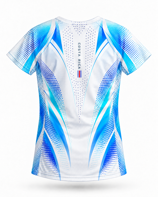Blusa Manga Corta Pacífico Azul | GMCR 2026