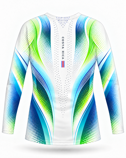 Blusa Manga Larga Frontera Verde | GMCR 2026