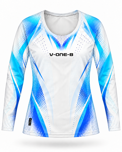 Blusa Manga Larga Pacífico Azul | GMCR 2026