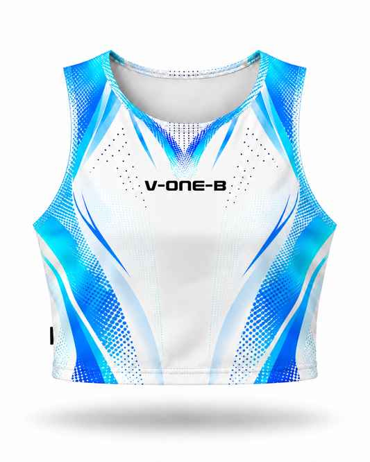 Crop Top Pacífico Azul | GMCR 2026