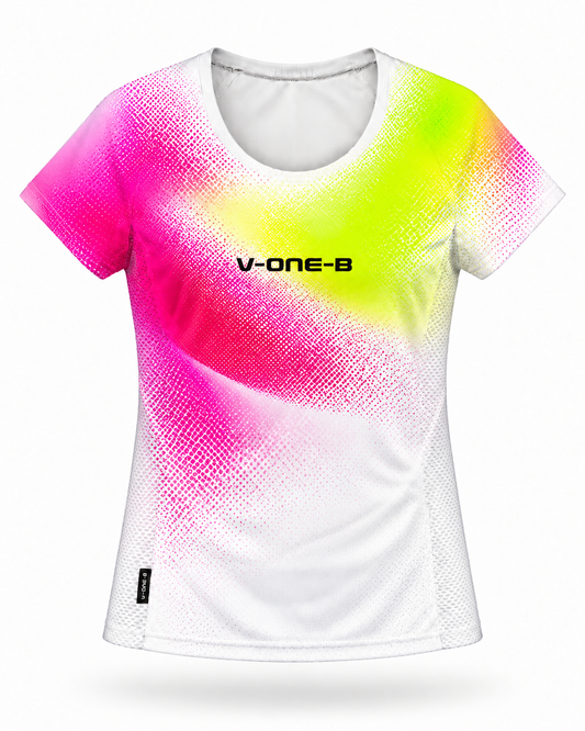 Blusa Manga Corta Explosión Neón | GMCR 2026