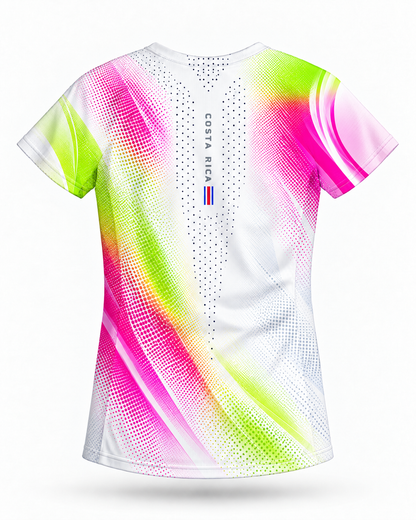 Blusa Manga Corta Explosión Neón | GMCR 2026
