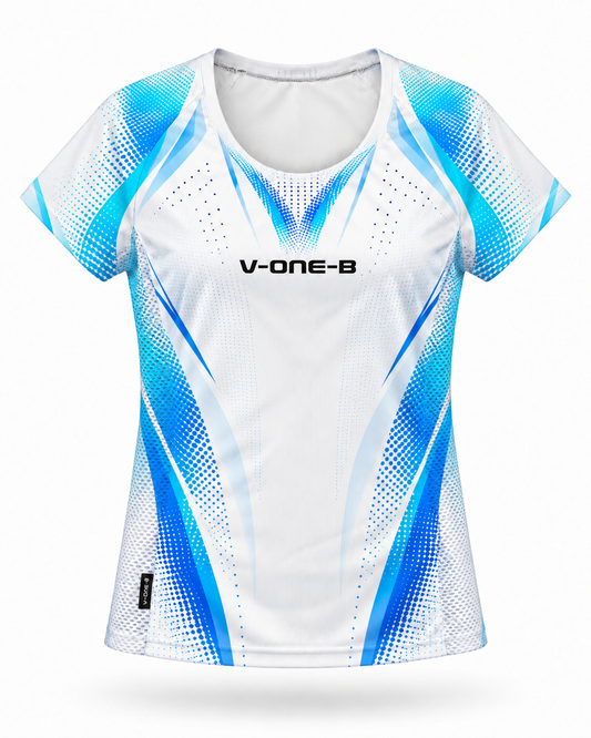Blusa Manga Corta Pacífico Azul | GMCR 2026